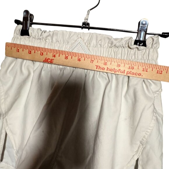 Free People FP Movement Pull on the Way Home Shorts Women XS White Running - Picture 8 of 9